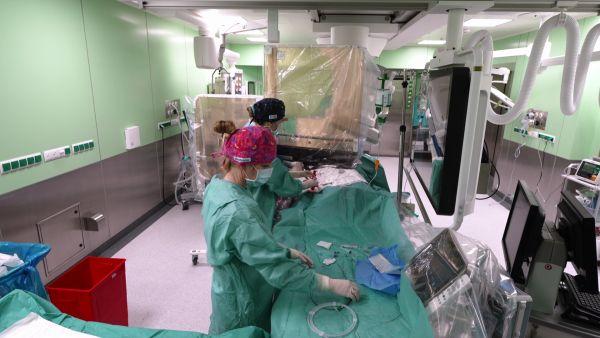 Angioplastyka wiencowa pod kontrolą obrazowania wewnątrzwieńcowego z&nbsp;zastosowaniem systemu osłon radiologicznych Rampart Defender